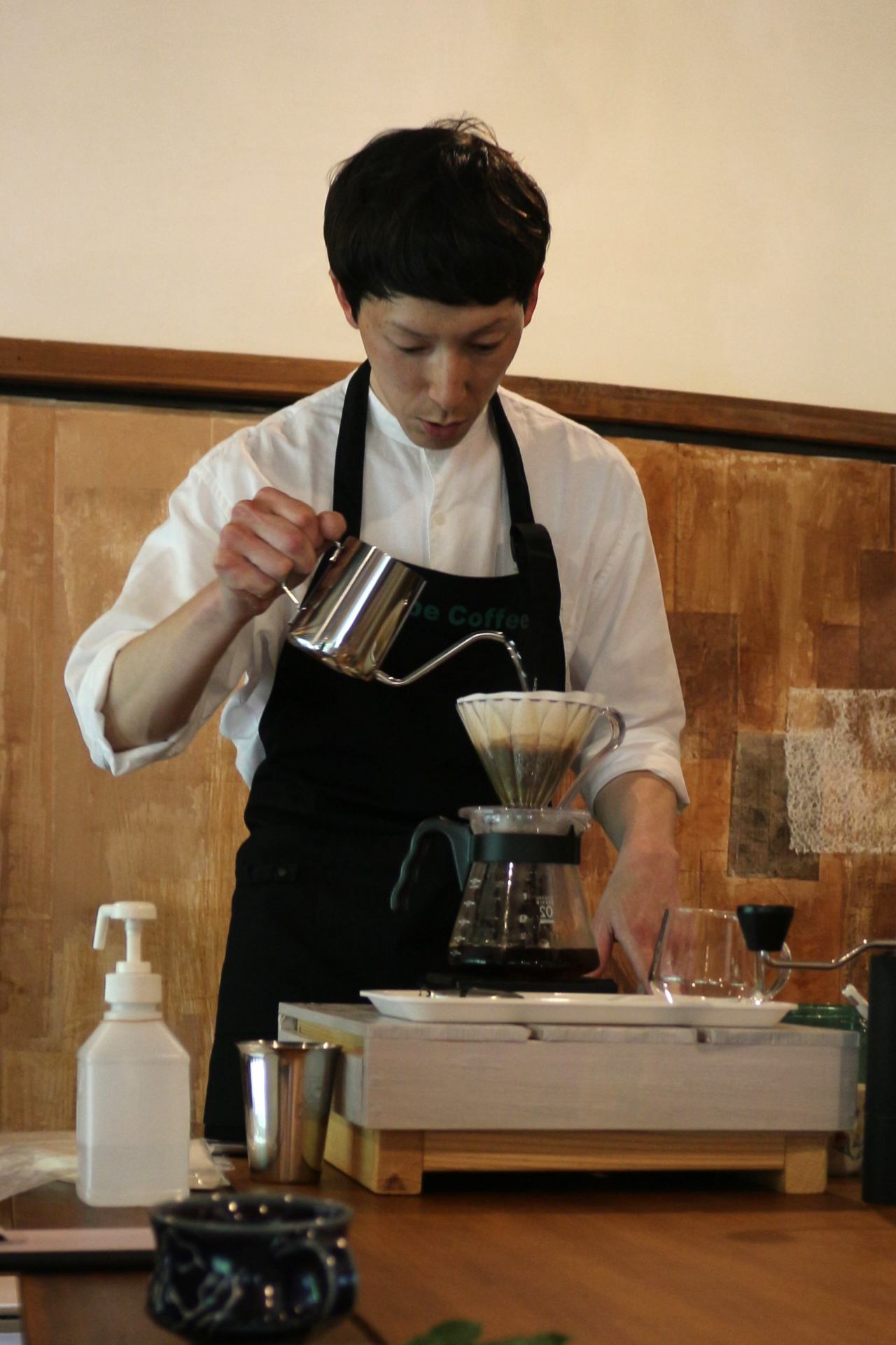 Laube Coffeeのコーヒードリップセミナー
