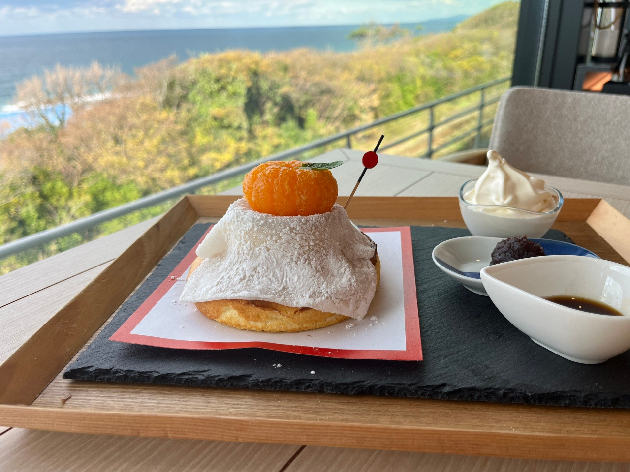 VIEW＆CAFE Shinwa 和田珍味本店「新春パンケーキ」
