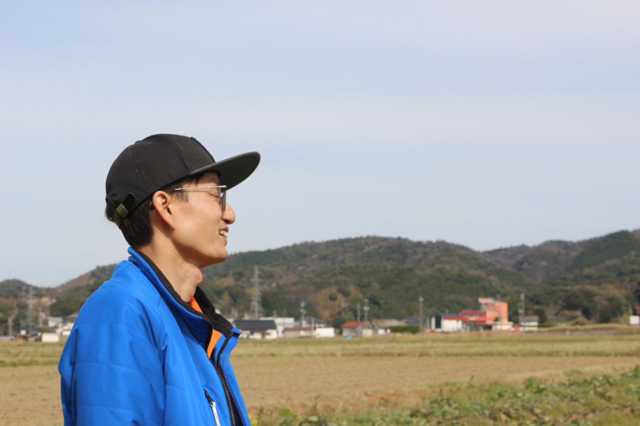 内田農園の内田洋平さん