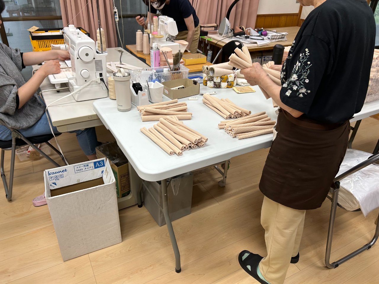 作業の様子