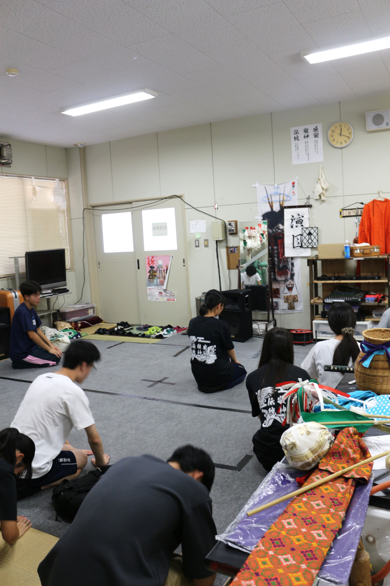 島根県立邇摩高等学校 石見神楽部