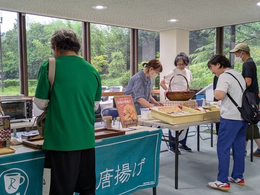 イベントで販売の様子