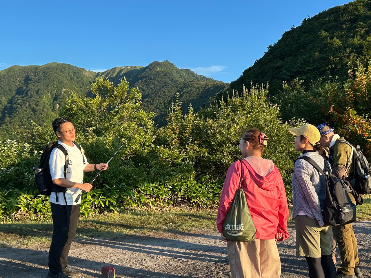 イベント開催中のスタッフの様子