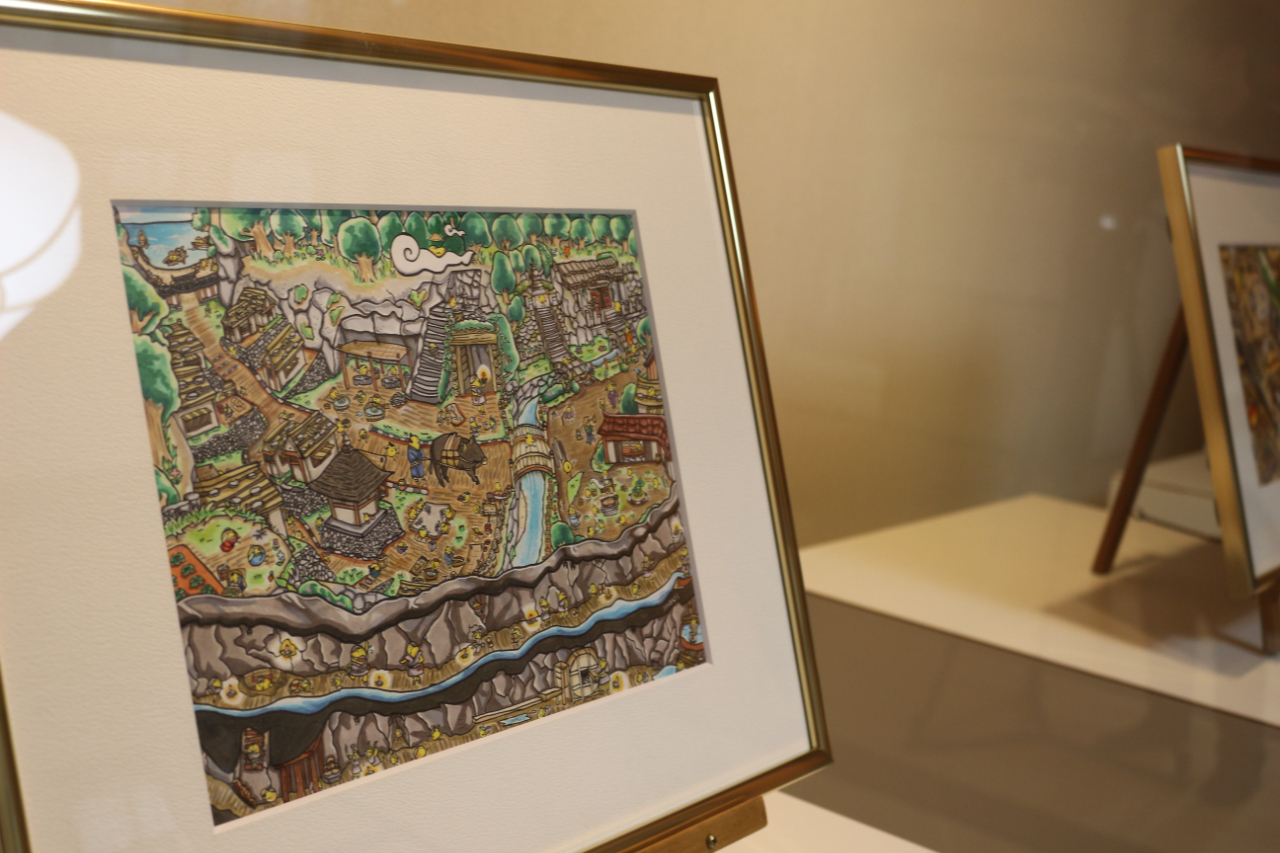 重谷一甫原画展～心に響く癒しの『マルちゃんワールド』