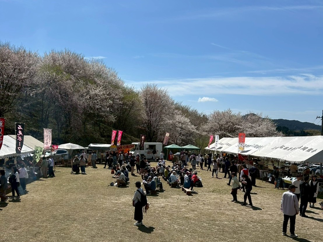 東上山会場の様子