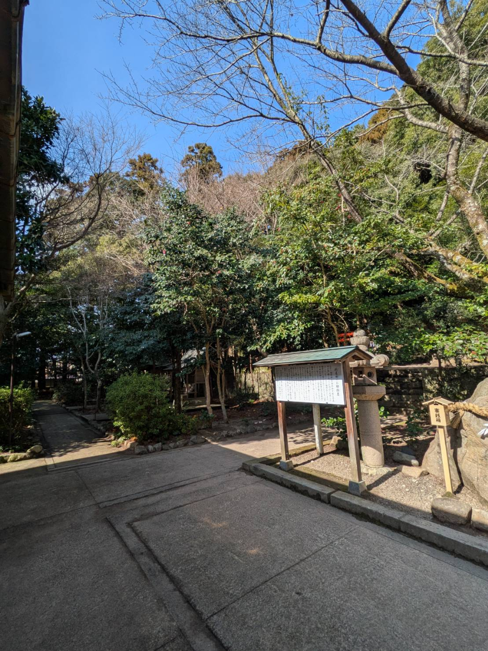 境内の様子